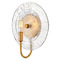 Fredrick Ramond Rene Wall Sconce in Distressed Brass by Fredrick Ramond FR30120DA