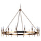 Craftmade Lighting Larrson Satin Brass Chandelier by Craftmade Lighting 54316-SB