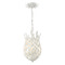 Crystorama Lighting Broche 3-Light Mini Pendant in Matte White by Crystorama Lighting 563-MT