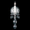 Schonbek Lighting Schonbek Worldwide Lighting Sterling Polished Silver Sconce 2990-40R