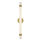 Alora Lighting Alora Lighting Alan Pepin Madison Vintage Brass LED Vertical Bathroom Light WV324230VBGO