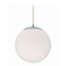Craftmade Lighting Gaze Chrome Pendant by Craftmade Lighting 56892-CH-WG