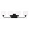 Generation Lighting Canfield 32-Inch Midnight Black Bathroom Light by Generation Lighting 4428804-112