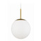 Craftmade Lighting Gaze Satin Brass Pendant by Craftmade Lighting 56892-SB-WG