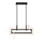 Eurofase Lighting Inizio 33-Inch LED Linear Chandelier in Black by Eurofase 45718-022