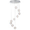 ET2 Lighting Rhythm Polished Chrome LED Multi-Light Pendant by ET2 Lighting E24646-144PC