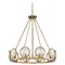 Currey and Company Lighting MarjieScope 32-Inch Chandelier in Antique Brass by Currey & Company 9000-0119