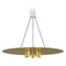 Visual Comfort Modern Collection Ponte 22-Inch 277V LED Pendant in Natural Brass by Visual Comfort Modern 700TDPNT22NB-LED930-277