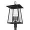 Z-Lite Z-Lite Rainer Black Post Light 5015PHXXLR-564P-BK