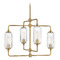 Savoy House Savoy House Lighting Holton Warm Brass Chandelier 1-3025-4-322