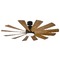 Modern Forms by WAC Lighting Windflower 60-Inch LED Smart Fan in Matte Black by Modern Forms FR-W1815-60L27MBDK