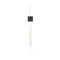 Visual Comfort Modern Collection Mini Linger LED Monopoint Pendant in Black  by Visual Comfort Modern 700MPLNGFB-LED930