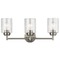 Kichler Lighting Winslow Bathroom Light in Brushed Nickel by Kichler Lighting 45886NI