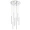 Z-Lite Forest Chrome LED Multi-Light Pendant by Z-Lite 917MP12-WH-LED-9RCH