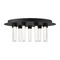 Visual Comfort Modern Collection Sean Lavin Kola 22-Inch LED Flush Mount in Black by Visual Comfort Modern 700FMKLA22B-LED927