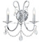 Crystorama Lighting Crystorama Lighting Othello Polished Chrome Sconce 6822-CH-CL-S