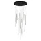 Kuzco Lighting Kuzco Lighting Chute Black LED Multi-Light Pendant with Cylindrical Shade MP14932-BK-UNV-010