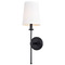 Vaxcel Lighting Vaxcel Lighting Camden Matte Black Sconce W0447