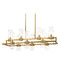 Z-Lite Datus Rubbed Brass Linear Light by Z-Lite 4008-10RB
