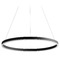 Oxygen Circulo 24-Inch LED Ring Pendant in Black by Oxygen Lighting 3-64-15