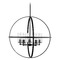 Generation Lighting Alturas 27.25-Inch Midnight Black Chandelier by Generation Lighting 3124675-112