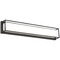 Matteo Lighting Matteo Lighting Thornstone Matte Black LED Vertical Bathroom Light S13424MB