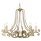 Savoy House Savoy House Lighting Lombard Noble Brass Chandelier 1-6097-8-127