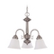 Nuvo Lighting Mini Chandelier in Brushed Nickel by Nuvo Lighting 60/3241