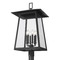Z-Lite Z-Lite Rainer Black Post Light 5015PHXXLR-5010P-BK
