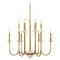 Savoy House Savoy House Lighting Oakhurst Antique Gold Chandelier 1-2294-12-262
