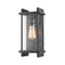 Z-Lite Fallow Black Outdoor Wall Light by Z-Lite 565S-BK