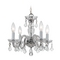 Crystorama Lighting Traditional Crystal Chandelier in Polished Chrome by Crystorama Lighting 1064-CH-CL-MWP