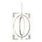 George Kovacs Lighting Double Take 17.50-Inch LED Pendant in Brushed Nickel by George Kovacs P2264-084-L