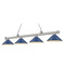 Z-Lite Cordon Brushed Nickel Billiard Light by Z-Lite 2306-4BN-MNB