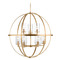 Generation Lighting Alturas 32.50-Inch Satin Brass Chandelier by Generation Lighting 3124679-848
