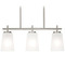 AFX Lighting Afx Lighting Joanna Satin Nickel Island Light with Conical Shade JNNP0523MBSN