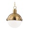 Hudson Valley Lighting Lambert Pendant in Aged Brass by Hudson Valley Lighting 609-AGB