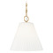 Z-Lite Z-Lite Alaric Modern Gold Pendant Light with Conical Shade 3042P14-MGLD