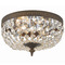 Crystorama Lighting Crystorama Lighting Ceiling Mount English Bronze Flushmount Light 710-EB-CL-I