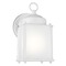 Generation Lighting New Castle White Outdoor Wall Light by Generation Lighting 8592001-15