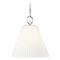 Z-Lite Z-Lite Alaric Polished Nickel Pendant Light with Conical Shade 3042P14-PN