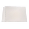 Design Classics Lighting Large Rectangle Lamp Shade in White Linen Fabric with Spider Assembly DCL SH7284 PCW