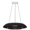 Visual Comfort Modern Collection Visual Comfort Modern Collection Noa Bronze & Washed Black LED Pendant Light SLCH56027WBKBZ