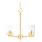 Maxim Lighting Maxim Lighting Corona Satin Brass Chandelier 10203CLSBR