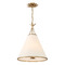 Crystorama Lighting Broche 4-Light Pendant in Antique Gold by Crystorama Lighting 564-GA