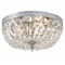 Crystorama Lighting Crystorama Lighting Ceiling Mount Polished Chrome Flushmount Light 712-CH-CL-SAQ