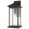 Z-Lite Portland Black Outdoor Wall Light by Z-Lite 531BXL-BK