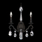 Schonbek Lighting Renaissance Nouveau Black Sconce by Schonbek Lighting RN3861N-51H