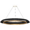 Visual Comfort Modern Collection Visual Comfort Modern Collection Noa Hand Rubbed Antique Brass & Washed Black LED Pendant Light SLCH55727WBKHAB