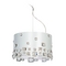 Lite Source Lighting Isabella White Pendant by Lite Source Lighting EL-10134
